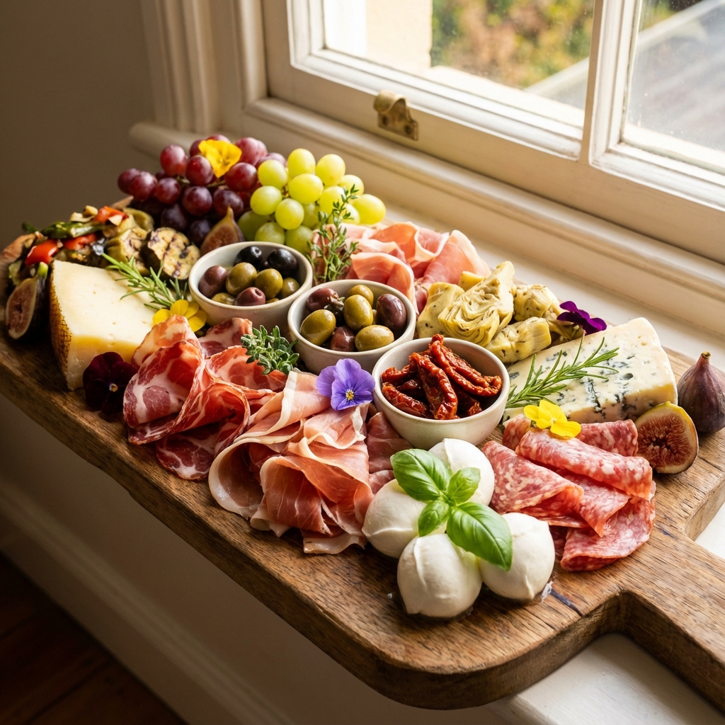Plateau d'antipasti artisanaux